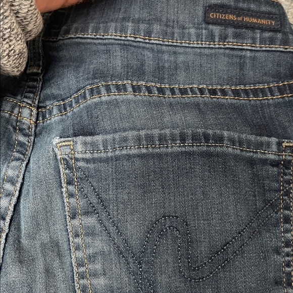 Citizens of Humanity Women’s Size 26 Ava Low Rise Straight Jean Cotton Vintage - Picture 7 of 14